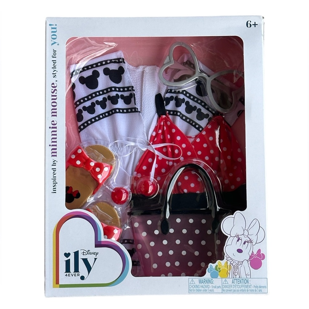 Disney Minnie Mouse Swimsuit/Beach/Resortwear - Fits American Girl 18” Dolls